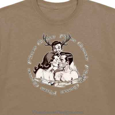 Vixen Games Show Off Stag Vixen Games T-shirt